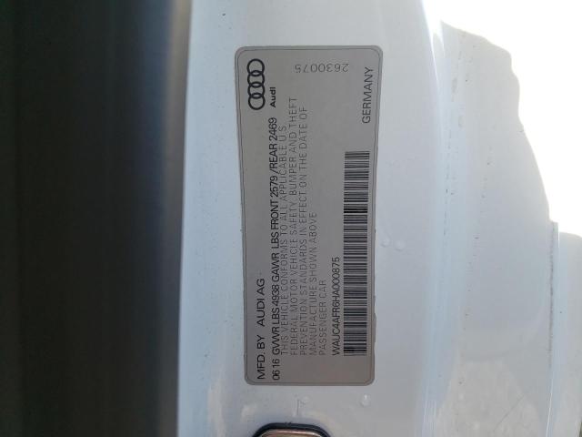 2017 AUDI S5 WAUC4AFR6HA000875