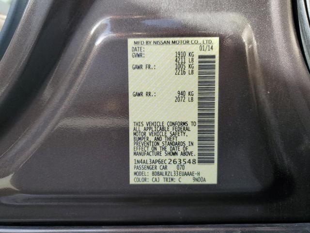 1N4AL3AP6EC263548 Nissan ALTIMA 2.5