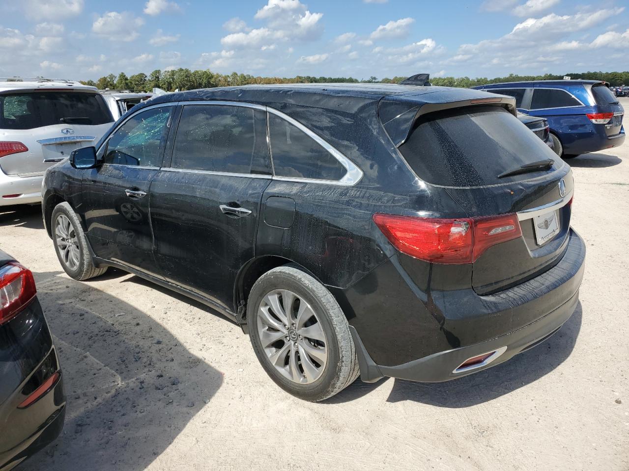 5FRYD3H44EB003331 2014 Acura Mdx Technology