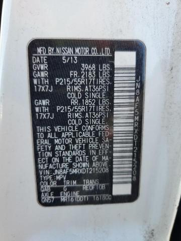 2013 Nissan Juke S VIN: JN8AF5MRXDT215208 Lot: 74017673