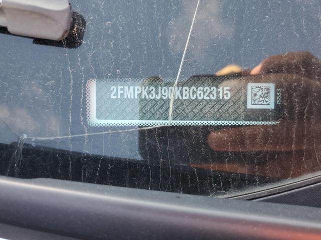 2FMPK3J90KBC62315 Ford EDGE SEL