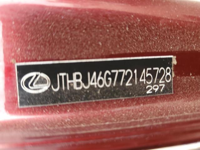 2020 LEXUS ES 350 - JTHBJ46G772145728