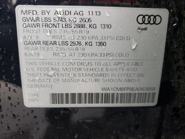 VIN WA1CMBFP9EA063868 2014 Audi Q5, Tdi Premium Plus no.13