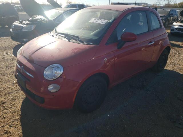 Lot #2441007110 2012 FIAT 500 POP salvage car