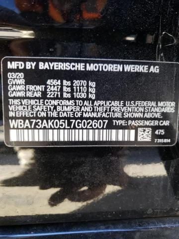 VIN WBA73AK05L7G02607 2020 BMW 2 Series, 228XI no.12