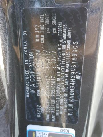 2022 KIA CARNIVAL L - KNDNB4H39N6189905