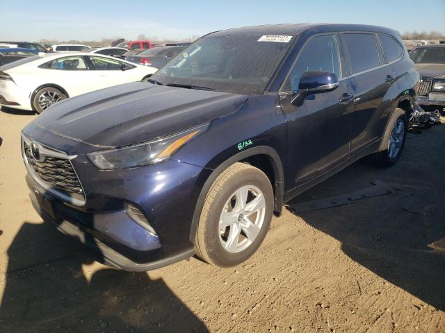 VIN 5TDKDRAHXPS510689 2023 Toyota Highlander, L no.1