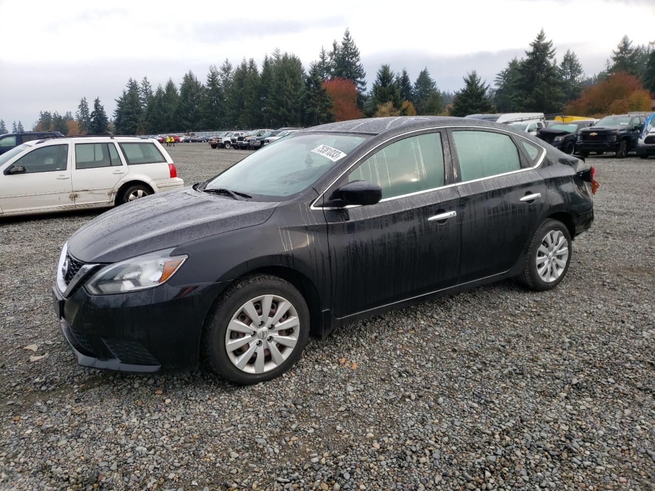 2017 NISSAN SENTRA S 1.8L  4(VIN: 3N1AB7AP8HY333375