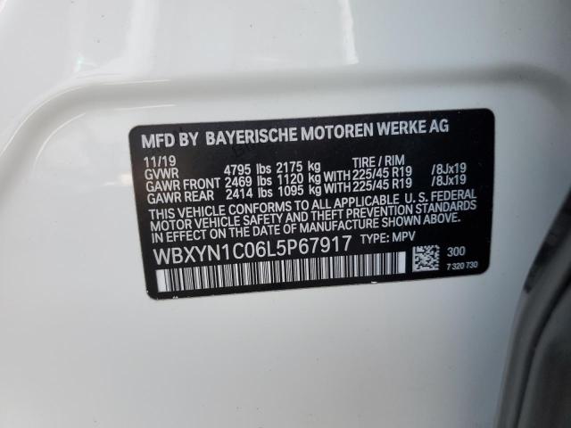 VIN WBXYN1C06L5P67917 2020 BMW X2, M35I no.13