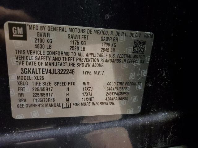 3GKALTEV4JL322246 | 2018 GM c terrain sle