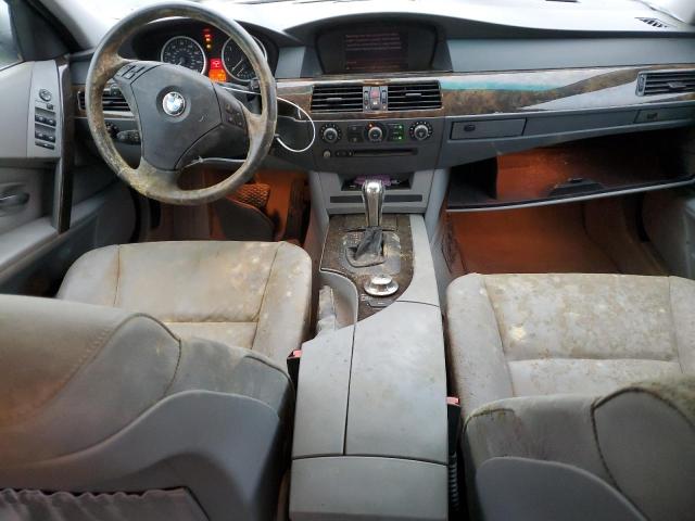 WBANA53514B173671 Auction: COPART Lot: 72199183 Location: WA - NORTH SEATTLE WBANA53514B173671 BMW 5 SERIES 2004 SILVER Photo 8