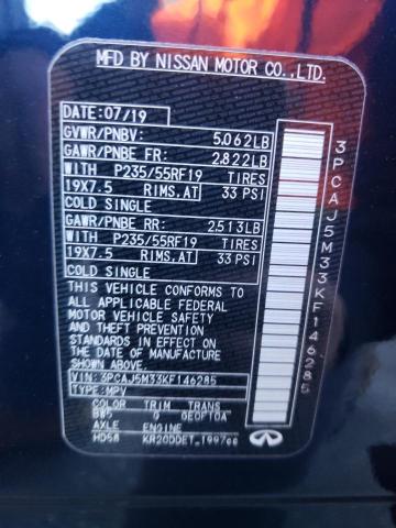 2019 INFINITI QX50 ESSEN - 3PCAJ5M33KF146285