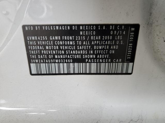 2015 VOLKSWAGEN GOLF TDI - 3VW2A7AU9FM032660