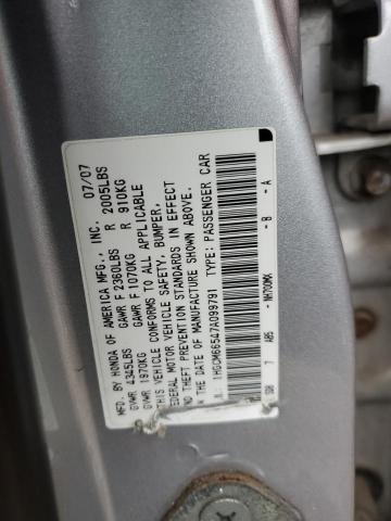 1HGCM66547A099791 | 2007 Honda accord ex