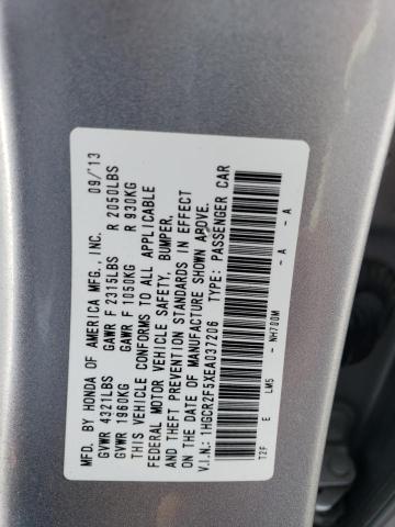 1HGCR2F5XEA037206 | 2014 HONDA ACCORD SPO