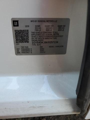 1GYS4DKJ6KR257134 Cadillac Escalade Platinum