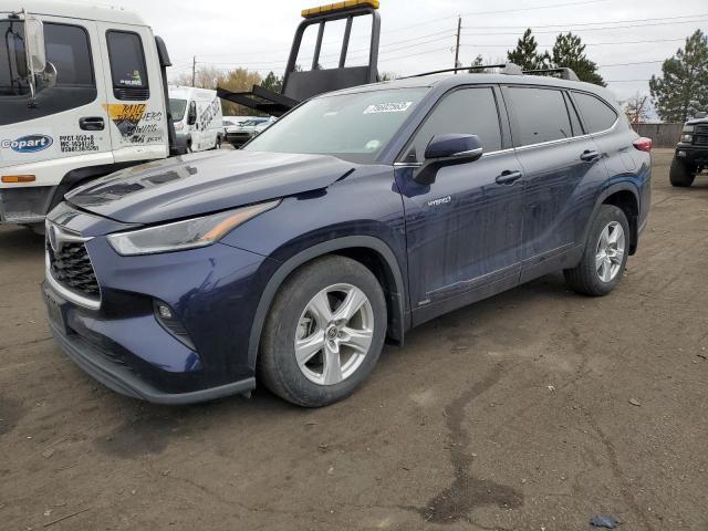 VIN 5TDBBRCH7MS066895 2021 Toyota Highlander, Hybri... no.1