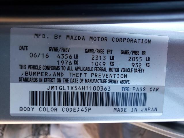  MAZDA 6 2017 Сріблястий