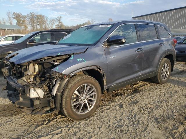 2019 Toyota Highlander Hybrid 