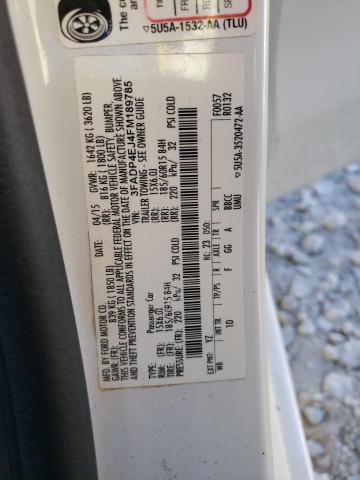 2015 FORD FIESTA SE - 3FADP4EJ4FM189785