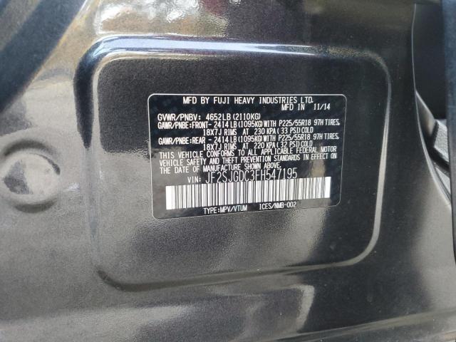 JF2SJGDC3FH547195 Subaru Forester 2.0xt Premium