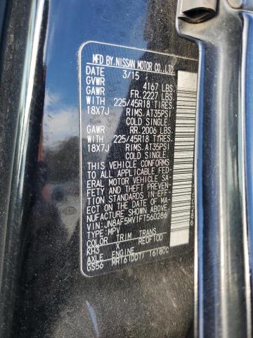 2015 NISSAN JUKE S - JN8AF5MV1FT560286