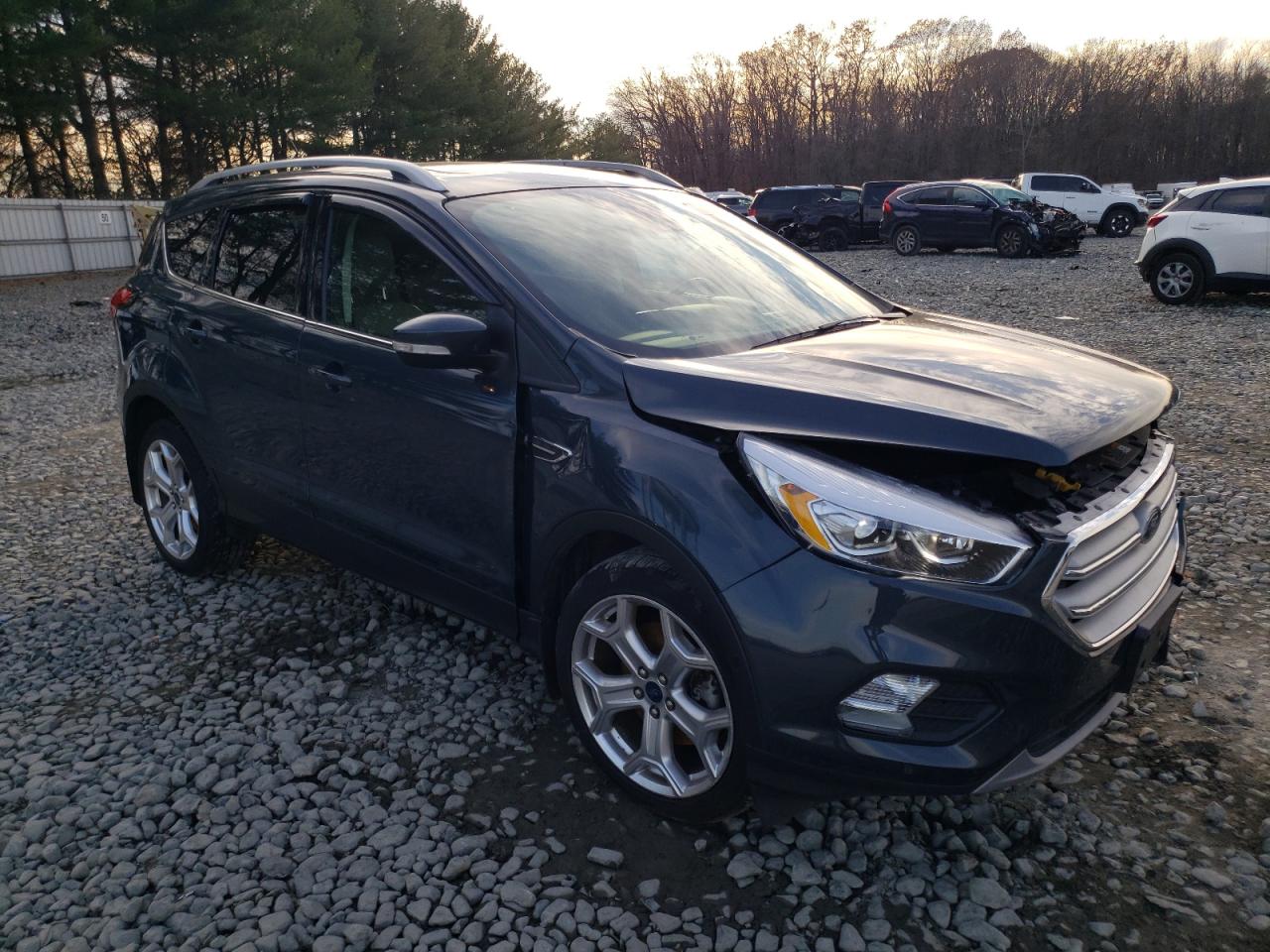 Lot #2411673181 2019 FORD ESCAPE TIT