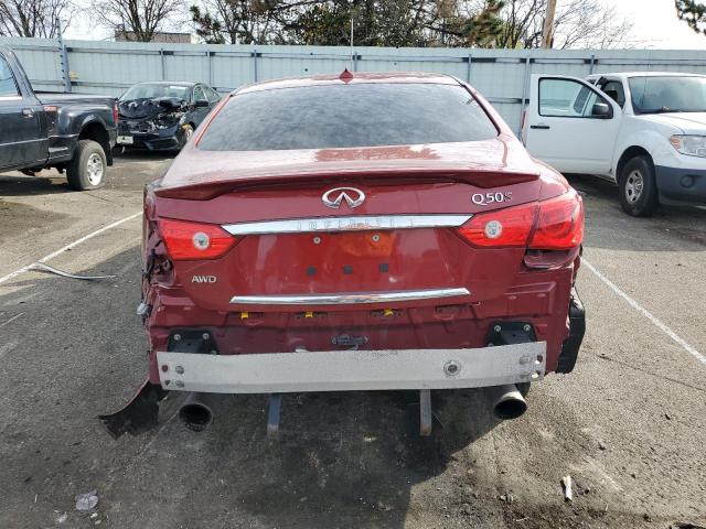 JN1FV7AR5GM451710 | 2016 INFINITI Q50 RED SP