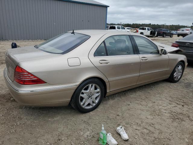 WDBNG75J83A380391 | 2003 MERCEDES-BENZ S 500