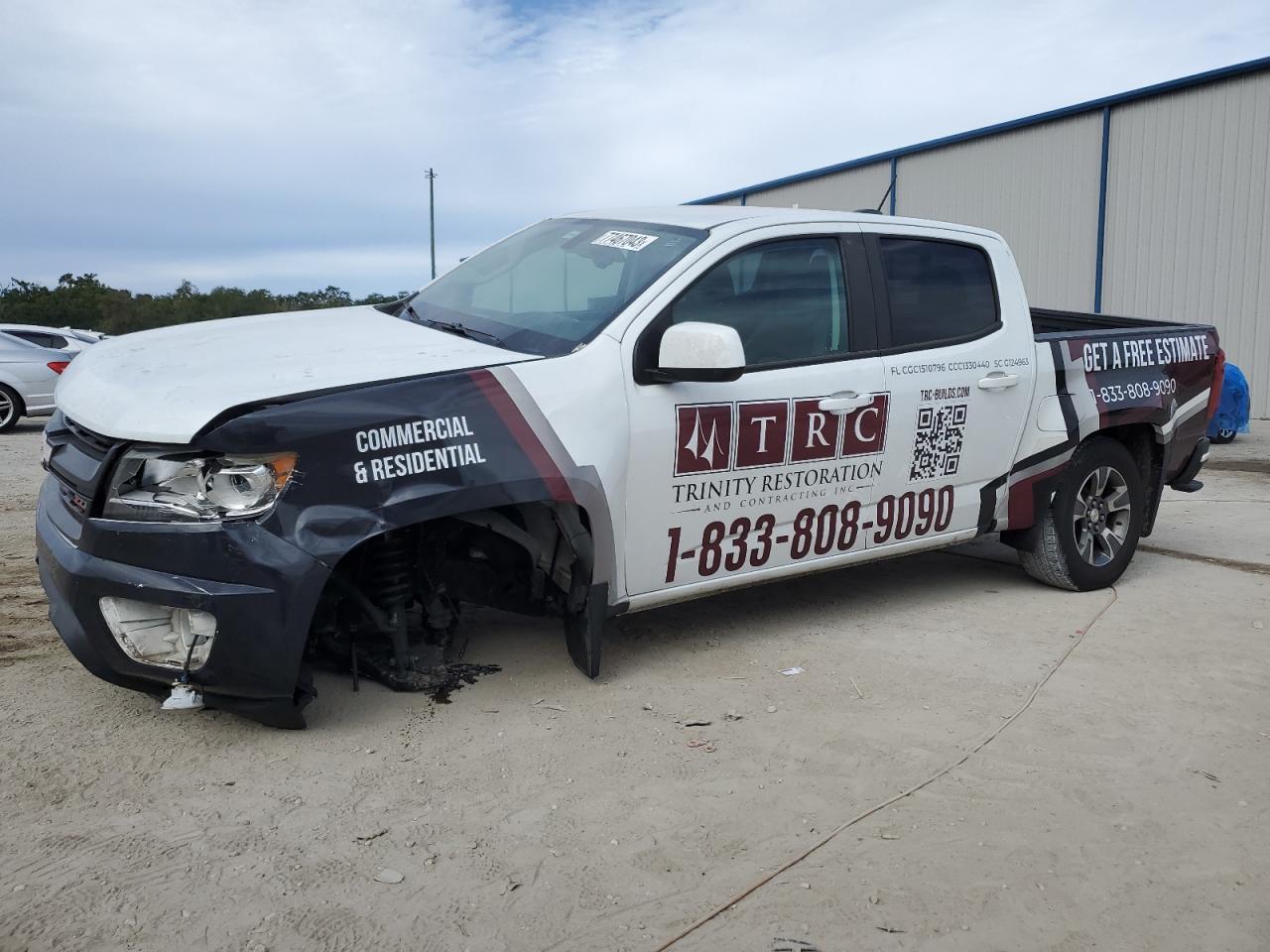 1GCGSDEN2J1210275 CHEVROLET COLORADO 2018