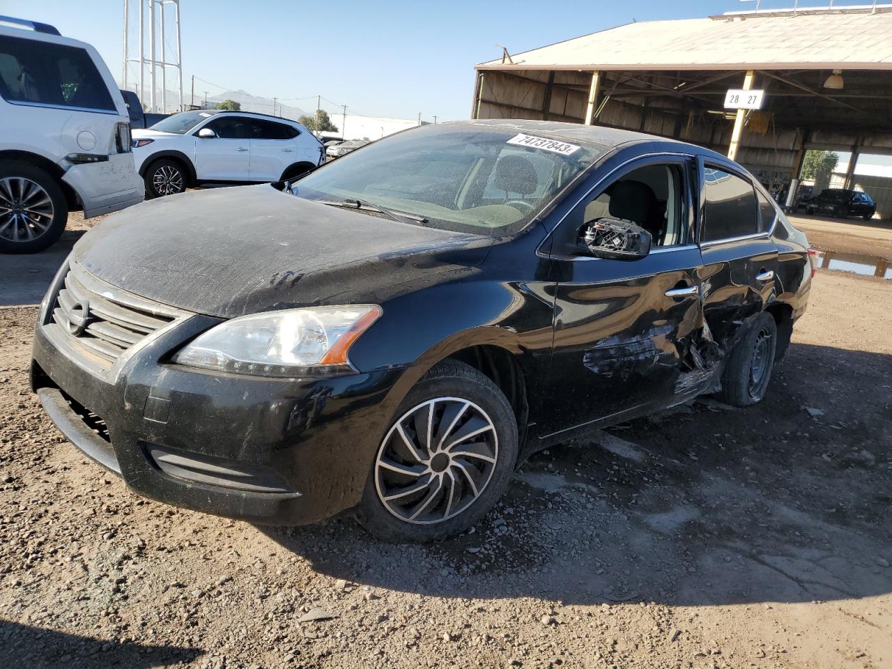 3N1AB7AP7EY311895 2014 Nissan Sentra S
