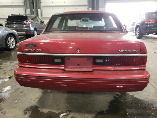 1993 Mercury Topaz Gs VIN: 2MEPM36X7PB631702 Lot: 77384183