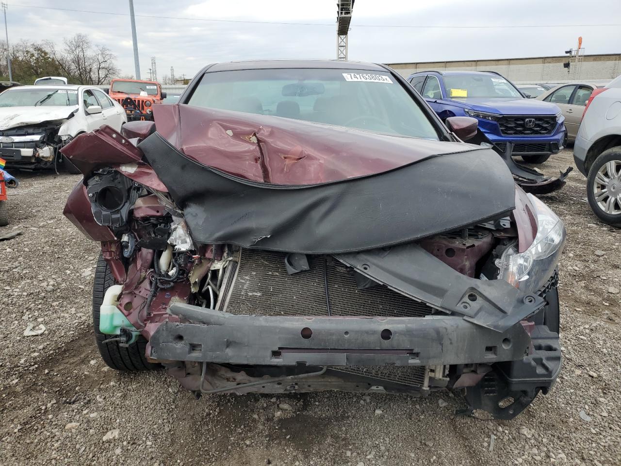 1HGCP2F86BA057951 2011 Honda Accord Exl