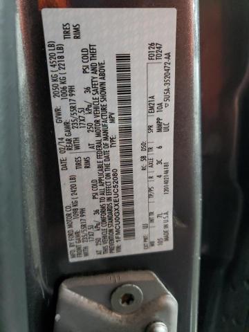 1FMCU0GXXEUC52080 | 2014 Ford escape se