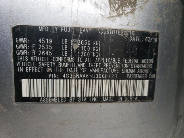 4S3BNAA65H3008723 Subaru Legacy 2.5i