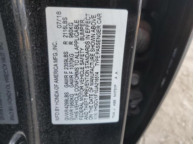 2018 HONDA ACCORD LX - 1HGCV1F10JA216514
