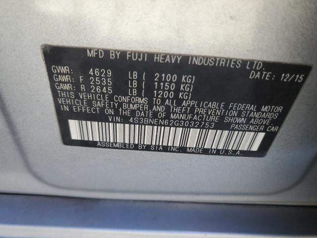 4S3BNEN62G3032753 Subaru Legacy 3.6r Limited