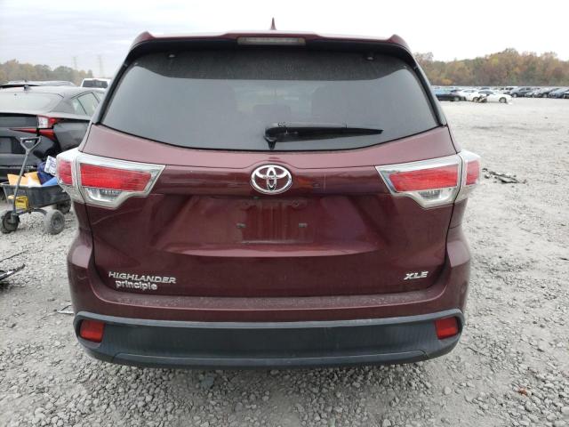 VIN 5TDKKRFH1ES015230 2014 Toyota Highlander, Xle no.6