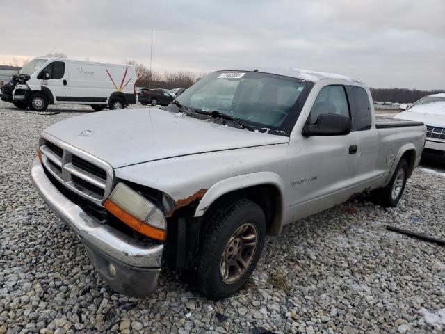 DODGE DAKOTA SLT 2002 silver  gas 1B7GL42N62S505411 photo #1