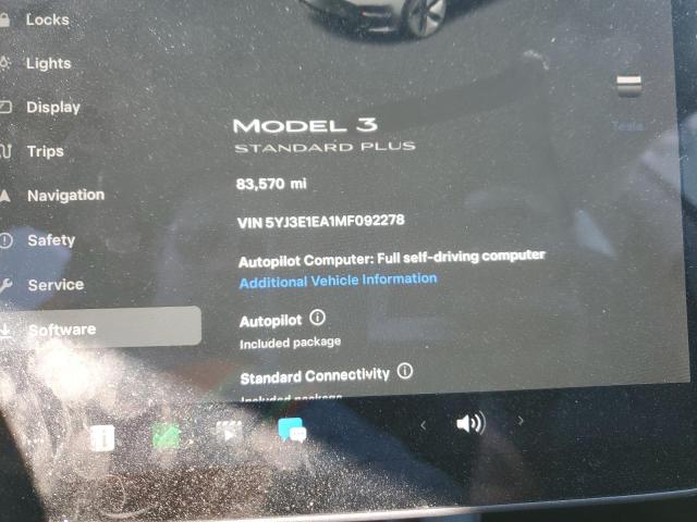 2021 TESLA MODEL 3 - 5YJ3E1EA1MF092278