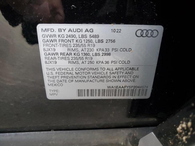 WA1EAAFY5P2044574 | 2023 Audi q5 premium plus 45