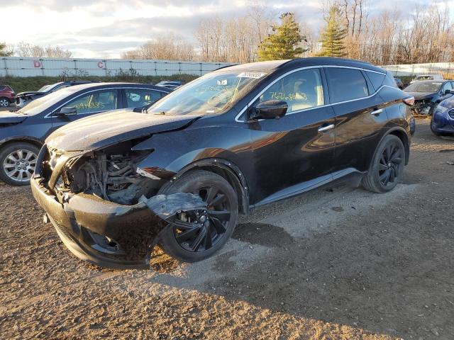 5N1AZ2MH6JN119614 | 2018 Nissan murano s