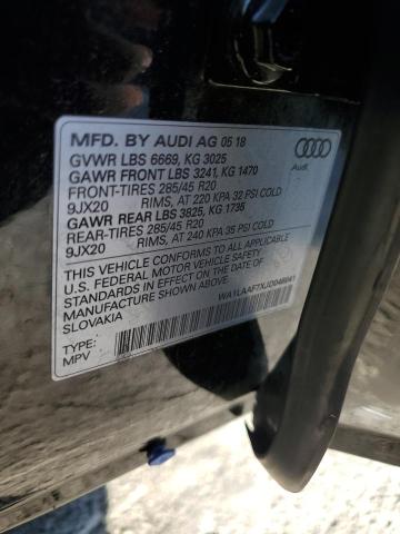 VIN WA1LAAF7XJD046041 2018 Audi Q7, Premium Plus no.12