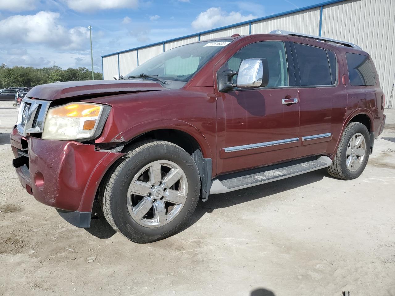 2012 Nissan Armada at FL Apopka Copart lot 77159633 CarsFromWest