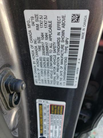 2019 HONDA CR-V LX - 2HKRW6H34KH218343