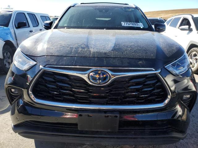 VIN 5TDXBRCH5MS529610 2021 Toyota Highlander, Hybri... no.5