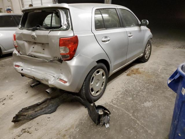 TOYOTA SCION XD 2010 silver  gas JTKKU4B45AJ058940 photo #4