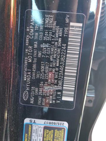 KM8J23A46JU822244 | 2018 HYUNDAI TUCSON SE