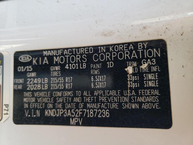 KNDJP3A52F7187236 KIA SOUL +