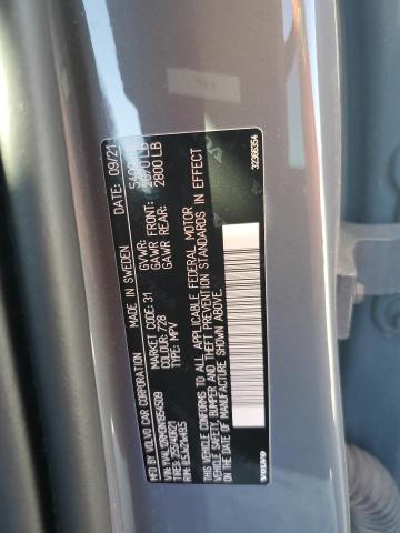 2022 VOLVO XC60 B5 R- YV4L12RM3N1954509